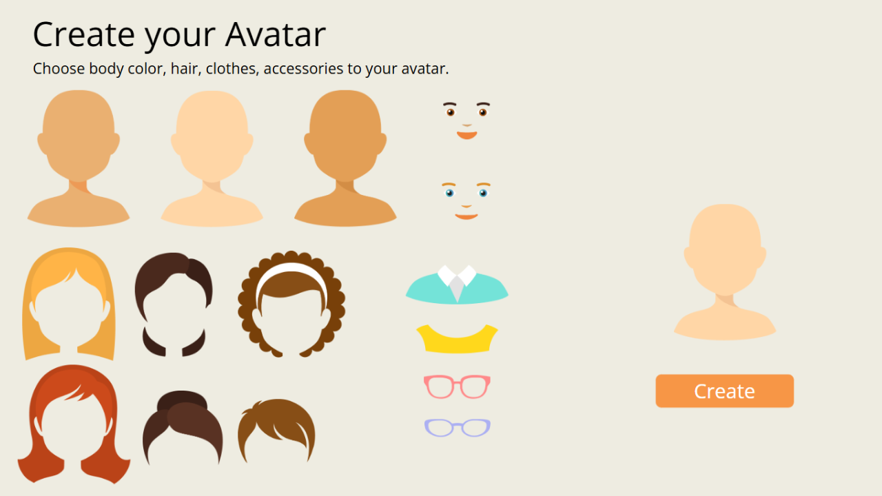 Create Your Avatar Template
